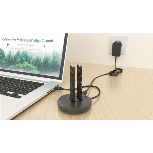 ICY BOX IB-1612MCL-C31 DockingStation M.2 NVMe&SATA SSD