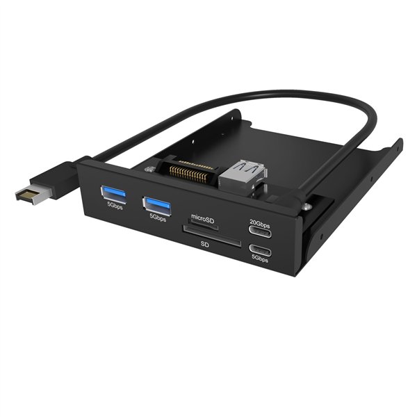 ICY BOX IB-HUB1419-i3 Front panel for 3.5  bay