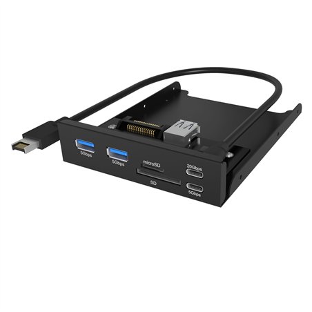 ICY BOX IB-HUB1419-i3 Front panel for 3.5  bay