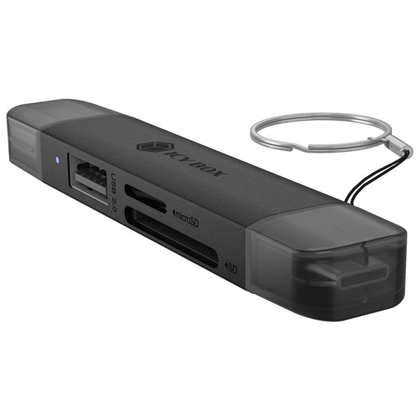 ICY BOX IB-CR203-CU3 3-in-1 USB 3.2 Gen 1 lettore schede