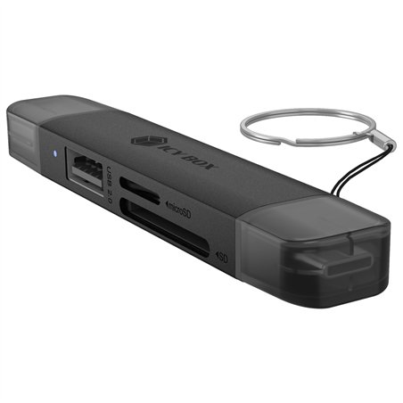 ICY BOX IB-CR203-CU3 3-in-1 USB 3.2 Gen 1 lettore schede