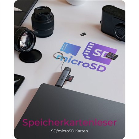 ICY BOX IB-CR203-CU3 3-in-1 USB 3.2 Gen 1 lettore schede