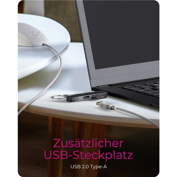 ICY BOX IB-CR203-CU3 3-in-1 USB 3.2 Gen 1 lettore schede