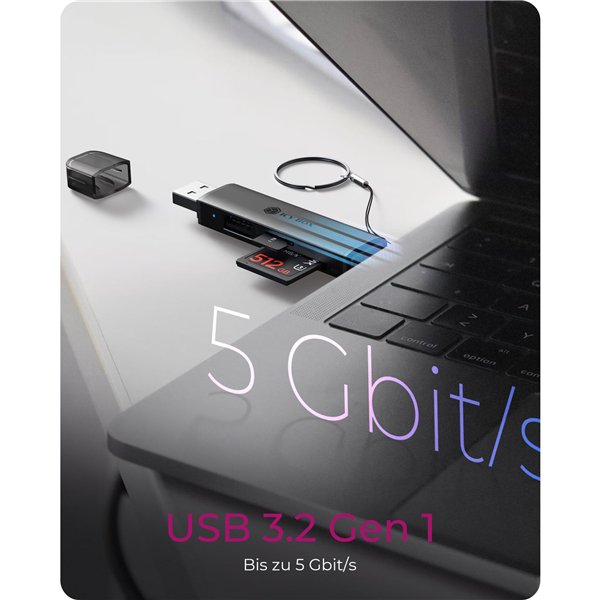 ICY BOX IB-CR203-CU3 3-in-1 USB 3.2 Gen 1 lettore schede