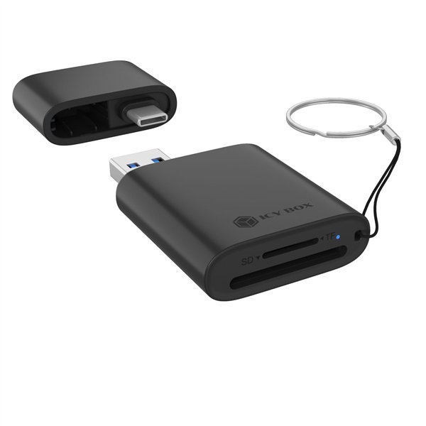 ICY BOX IB-CR204-CU3 2-in-1 USB 3.2 Gen 1 lettore schede