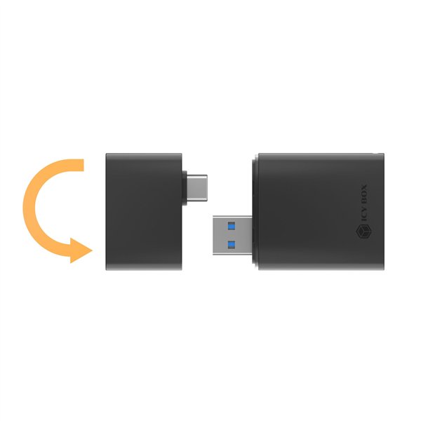 ICY BOX IB-CR204-CU3 2-in-1 USB 3.2 Gen 1 lettore schede