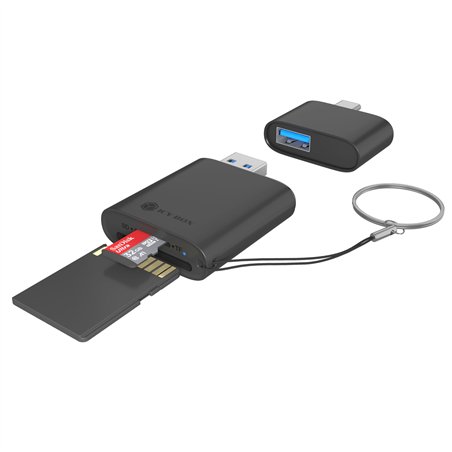ICY BOX IB-CR204-CU3 2-in-1 USB 3.2 Gen 1 lettore schede