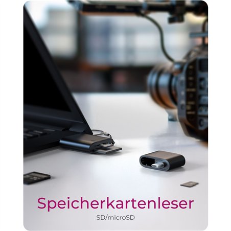 ICY BOX IB-CR204-CU3 2-in-1 USB 3.2 Gen 1 lettore schede