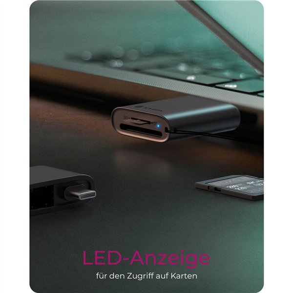 ICY BOX IB-CR204-CU3 2-in-1 USB 3.2 Gen 1 lettore schede