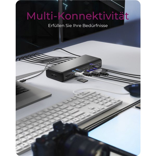 ICY BOX IB-DK7401-CU31 Multi Dockingstation