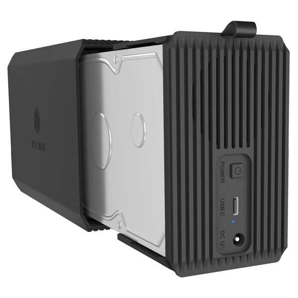 ICY BOX IB-RD3720-CU3 2-fach RAID Gehäuse 2,5 /3,5