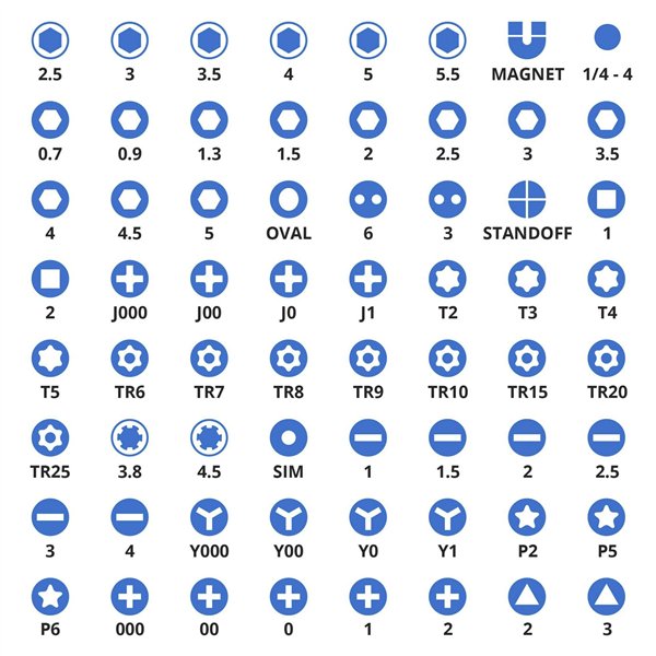 iFixit Mako 64 Bit Driver Set