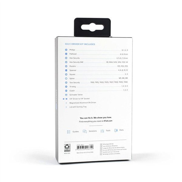 iFixit Mahi Set (48 DBK) set bit precisione