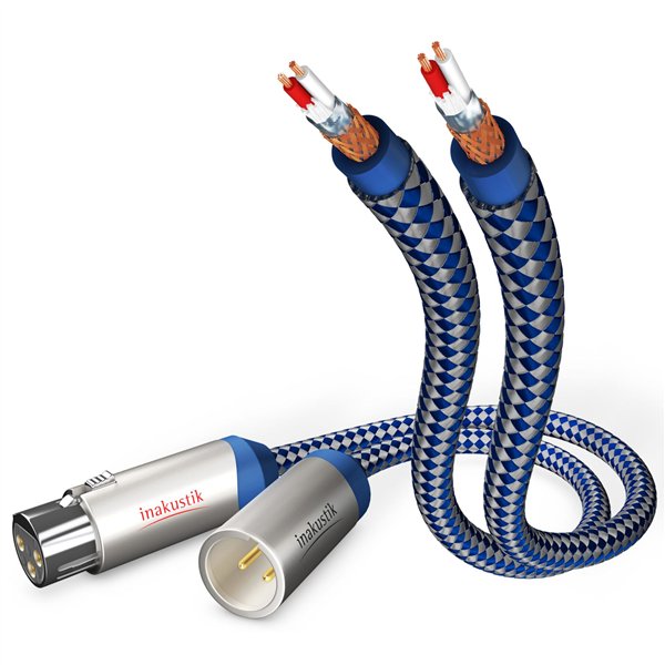in-akustik Premium Audio cavo XLR - XLR 0,75m         00405007