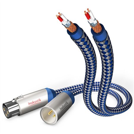 in-akustik Premium Audio cavo XLR - XLR 0,75m         00405007