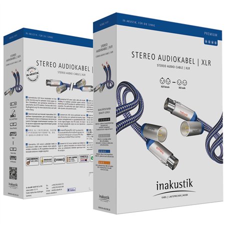 in-akustik Premium Audio cavo XLR - XLR 0,75m         00405007