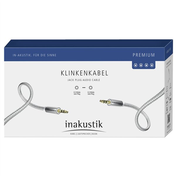 in-akustik Premium Audio cavo 3,5 mm Jack 1,5 m