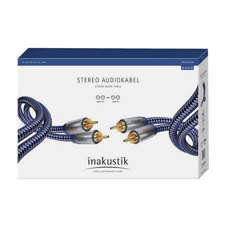 in-akustik Premium Audio cavo Cinch - Cinch 5,0 m