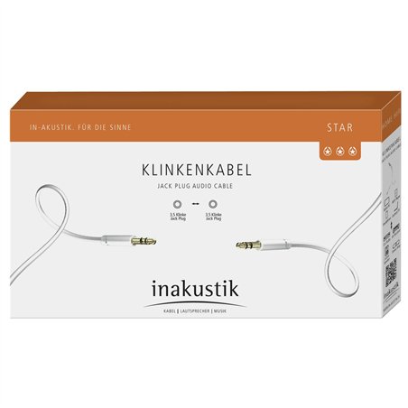in-akustik Star Audio cavo 3,5 mm Jack 0,5 m
