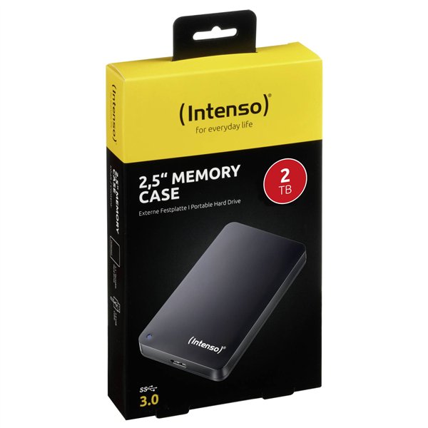 Intenso Memory custodia 2TB 2,5  USB 3.0 nero