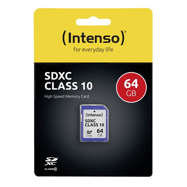 Intenso SDXC Card           64GB Class 10