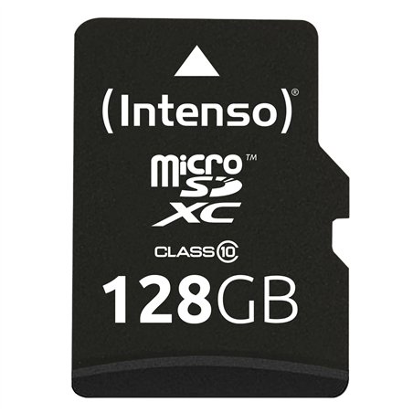 Intenso microSDXC          128GB C10 + adattatore