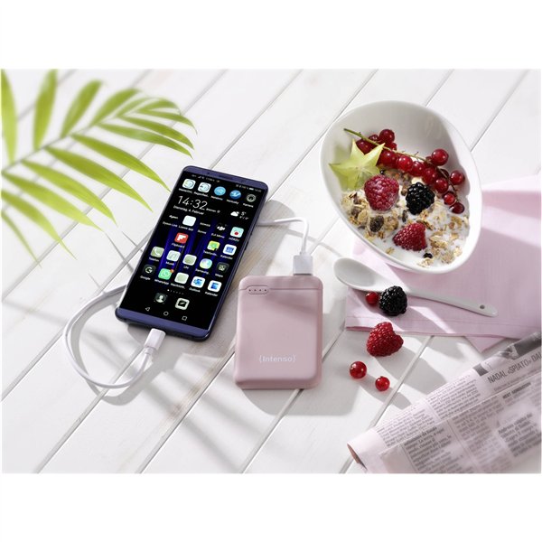 Intenso Powerbank XS5000 rosé 5000 mAh incl. USB-A to tipo C