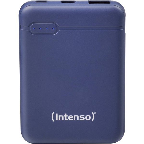 Intenso Powerbank XS5000 blu sc. 5000 mAh incl. USB-A to tipo C