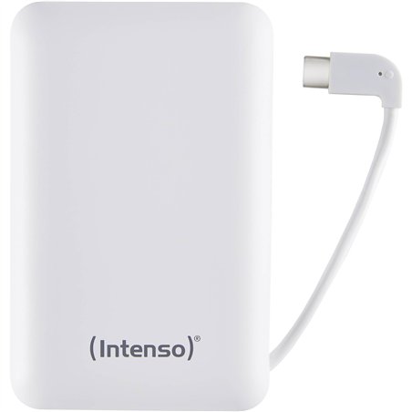 Intenso Powerbank XC10000 bianco +USB-A zu tipo C cavo 10000 mAh