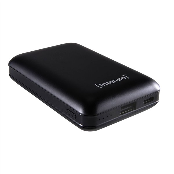 Intenso Powerbank XC10000 nero USB-A+USB-C con cavo 10000 maH
