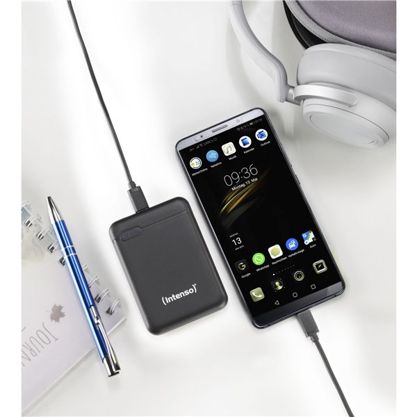 Intenso Powerbank XS5000 nero 5000 mAh incl. USB-A a tipo C