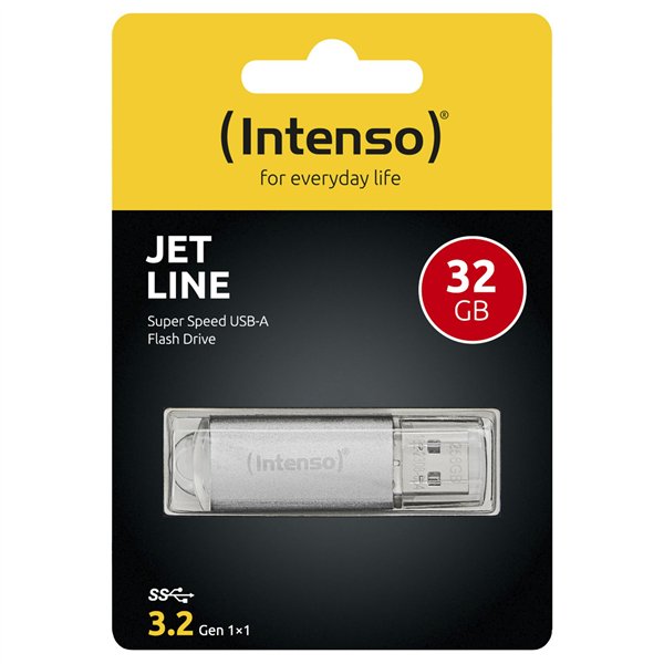 Intenso Jet Line Aluminium 32GB USB Stick 3.2 Gen 1x1