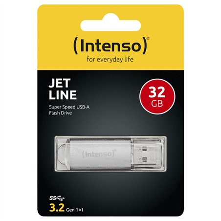 Intenso Jet Line Aluminium 32GB USB Stick 3.2 Gen 1x1