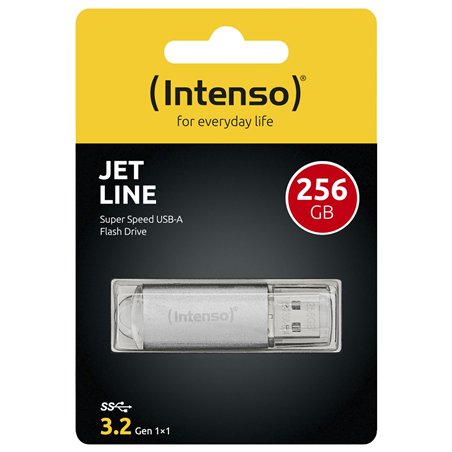 Intenso Jet Line Aluminium 256GB USB Stick 3.2 Gen 1x1