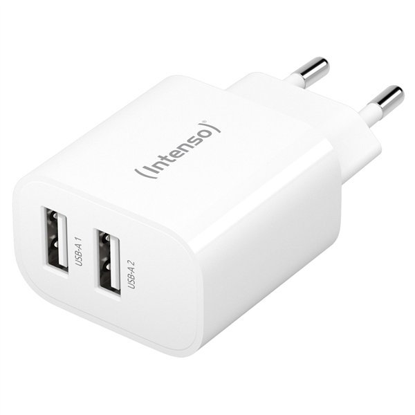 Intenso Power adatt. W24AA weiß 2x USB-A 24W
