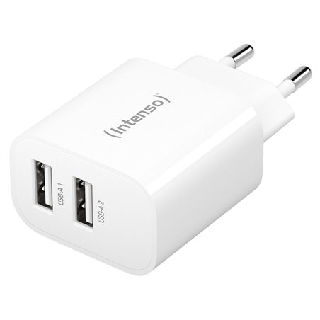 Intenso Power adatt. W24AA weiß 2x USB-A 24W