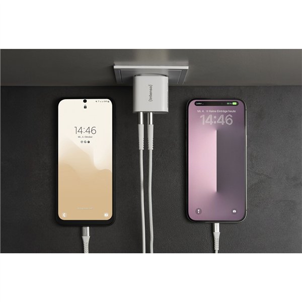 Intenso Power adatt. W24AA weiß 2x USB-A 24W