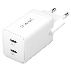 Intenso Power adatt. W40CC GaN bian. 2x USB-C 40W