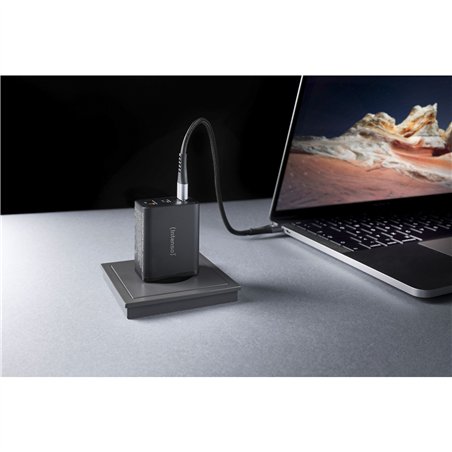 Intenso Power adatt. W65ACC GaN 2x USB-C 1x USB-A 65W     nero
