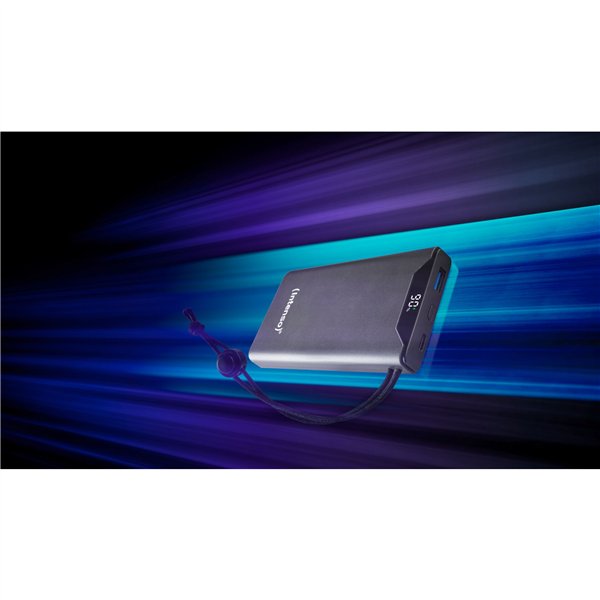 Intenso Powerbank F10000 Grigio 10000 mAh incl. USB-C a tipo C