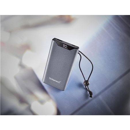 Intenso Powerbank F10000 Grigio 10000 mAh incl. USB-C a tipo C