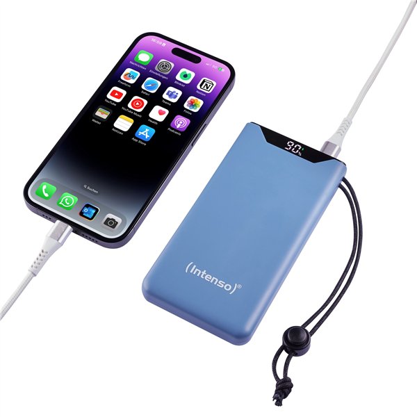 Intenso Powerbank F10000 blu 10000 mAh incl. USB-C a tipo C