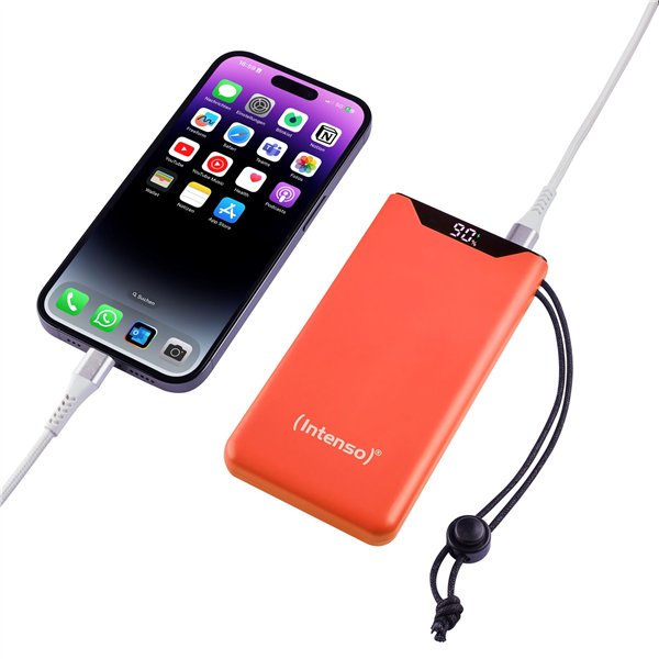 Intenso Powerbank F10000 arancio 10000 mAh incl. USB-C a tipo C