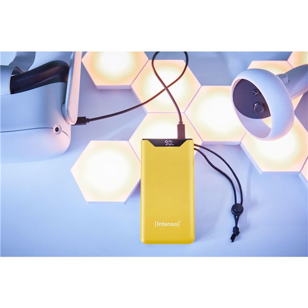 Intenso Powerbank F10000 giallo 10000 mAh incl. USB-C to a TipoC