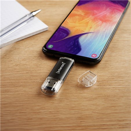 Intenso Twist Line         256GB USB Stick 3.2  USB-C & USB-A