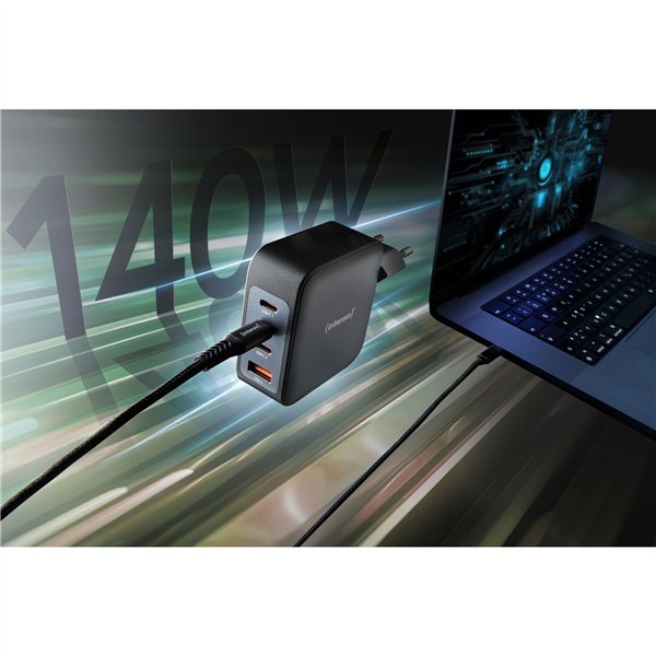 Intenso Power adatt. W140 SET 2x USB-C 1x USB-A incl. cavo