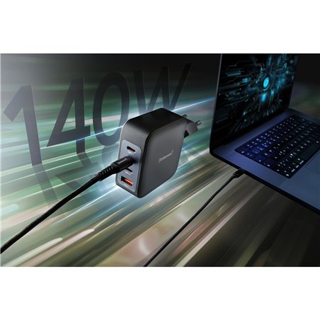 Intenso Power adatt. W140 SET 2x USB-C 1x USB-A incl. cavo
