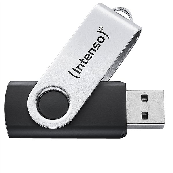Intenso Office Line         64GB chiavetta USB 3.2 argento-nero