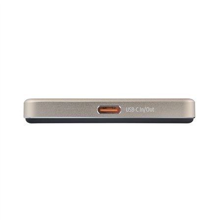 Intenso Powerbank MW5000 champa. 5000 mAh magnetic wireless