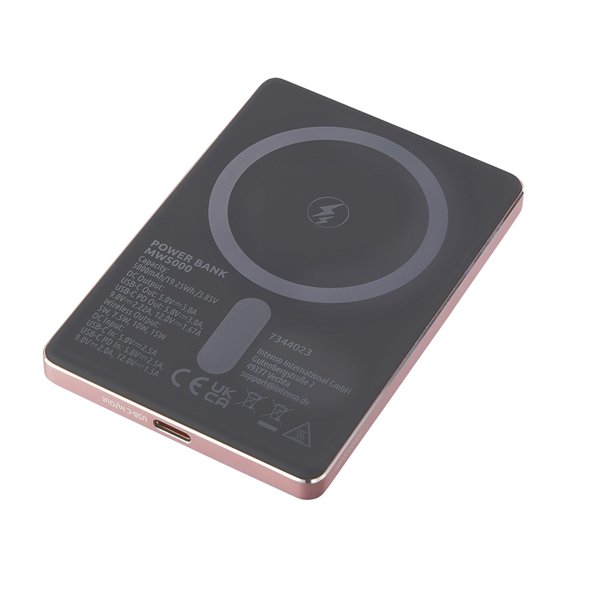 Intenso Powerbank MW5000    rosé 5000 mAh magnetic wireless